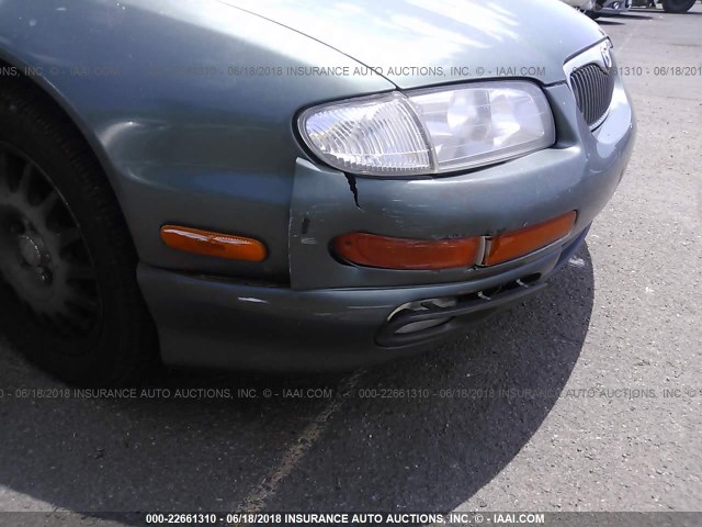 JM1TA2219W1413887 - 1998 MAZDA MILLENIA GREEN photo 6