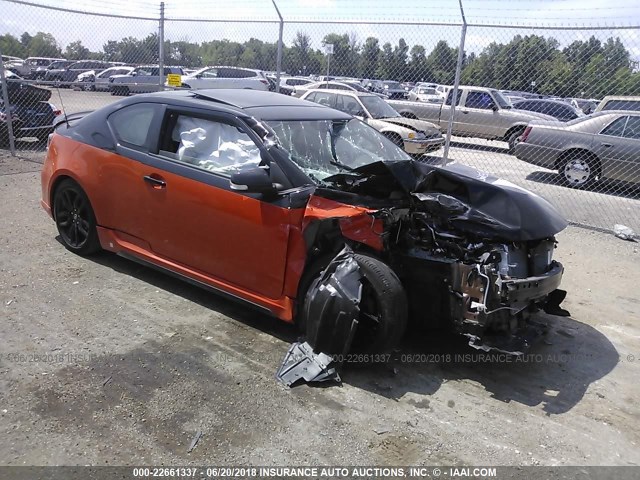 JTKJF5C71FJ005440 - 2015 TOYOTA SCION TC 橙色 照片 1