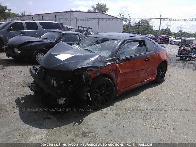 JTKJF5C71FJ005440 - 2015 TOYOTA SCION TC 橙色 照片 2