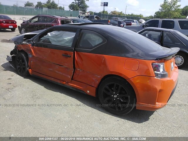 JTKJF5C71FJ005440 - 2015 TOYOTA SCION TC 橙色 照片 3