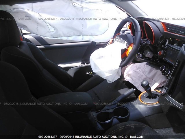 JTKJF5C71FJ005440 - 2015 TOYOTA SCION TC 橙色 照片 5