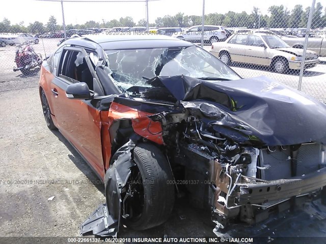 JTKJF5C71FJ005440 - 2015 TOYOTA SCION TC 橙色 照片 6