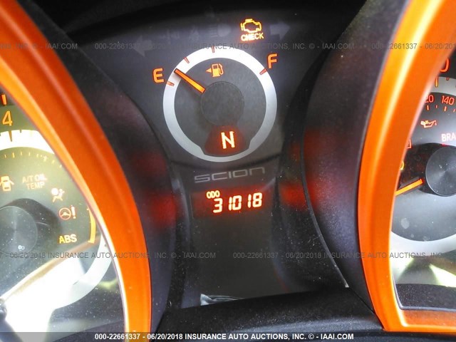 JTKJF5C71FJ005440 - 2015 TOYOTA SCION TC 橙色 照片 7