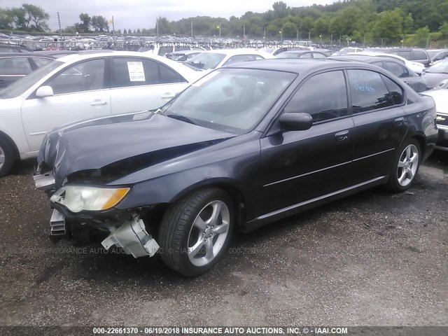 4S3BL616597214251 - 2009 SUBARU LEGACY 2.5I GRAY photo 2