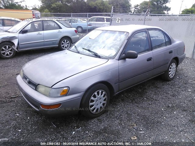 2T1AE09B3SC095088 - 1995 TOYOTA COROLLA LE/DX GRAY photo 2