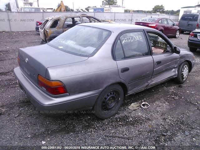 2T1AE09B3SC095088 - 1995 TOYOTA COROLLA LE/DX GRAY photo 4