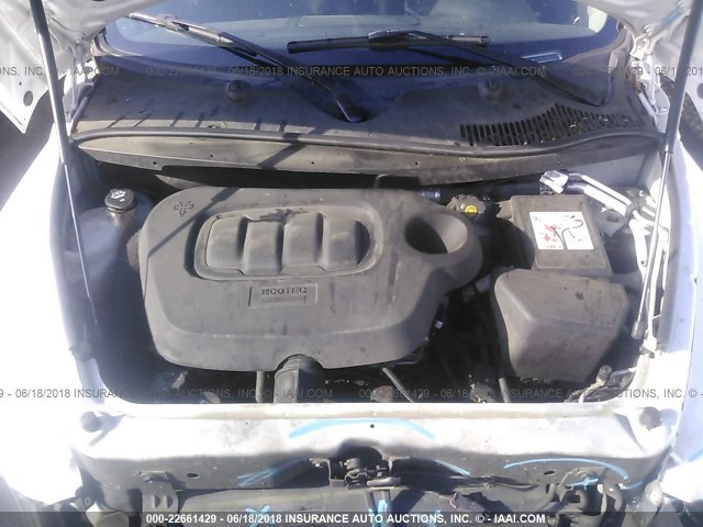 3GNBAADB3AS644567 - 2010 CHEVROLET HHR LS თეთრი ფოტო 10