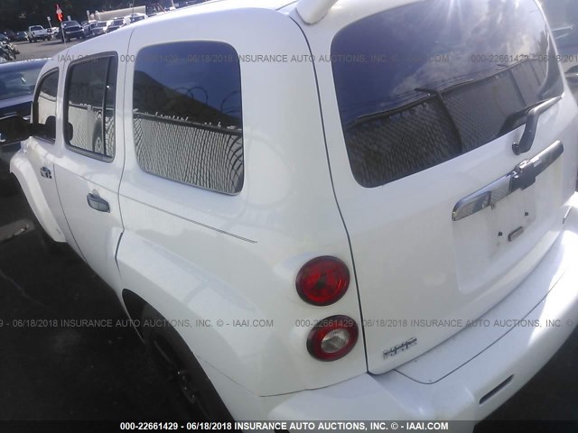 3GNBAADB3AS644567 - 2010 CHEVROLET HHR LS თეთრი ფოტო 3