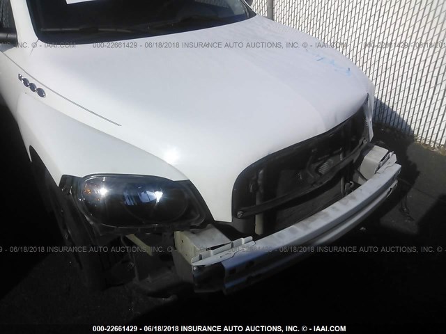 3GNBAADB3AS644567 - 2010 CHEVROLET HHR LS თეთრი ფოტო 6