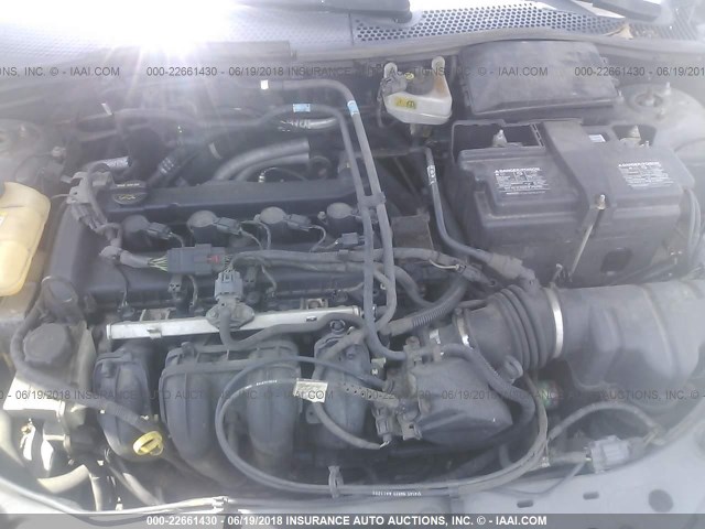 1FAHP34N87W115271 - 2007 FORD FOCUS ZX4/S/SE/SES 灰色 照片 10