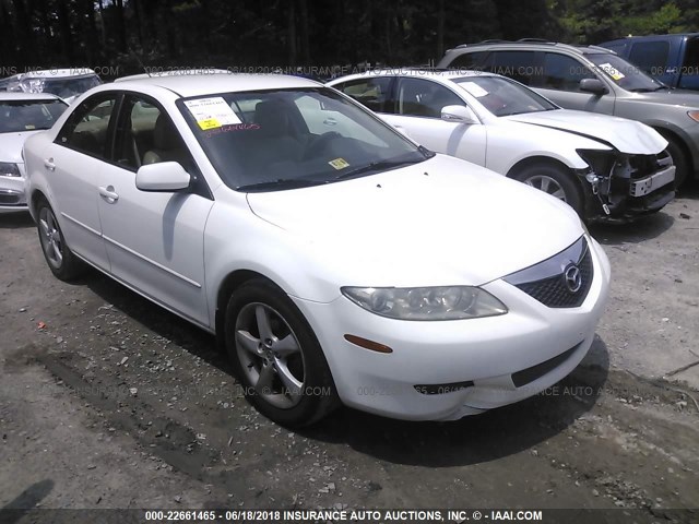 1YVFP80C755M57942 - 2005 MAZDA 6 I أبيض صورة 1
