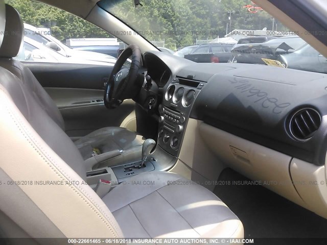 1YVFP80C755M57942 - 2005 MAZDA 6 I أبيض صورة 5