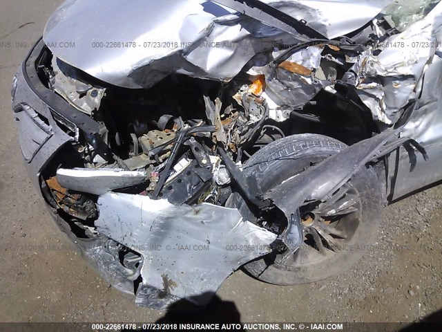 4T4BF3EK9AR031276 - 2010 TOYOTA CAMRY SE/LE/XLE SILVER photo 6