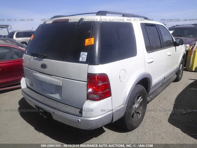 1FMDU75E72ZB87797 - 2002 FORD EXPLORER LIMITED WHITE photo 4