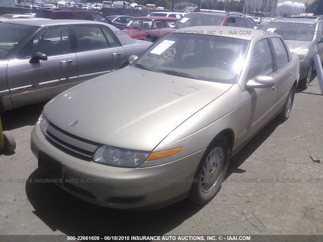 1G8JW52R2YY696864 - 2000 SATURN LS2 GOLD photo 2