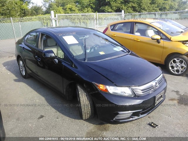 19XFB2F96CE305066 - 2012 HONDA CIVIC EXL Qara foto 1