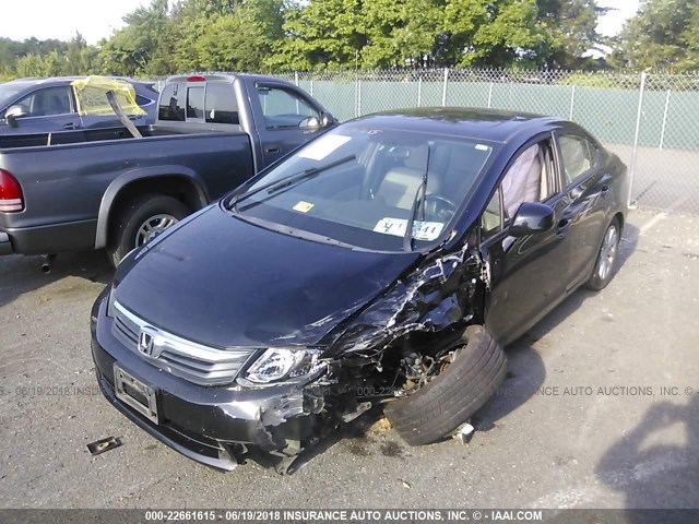 19XFB2F96CE305066 - 2012 HONDA CIVIC EXL Qara foto 2