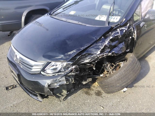 19XFB2F96CE305066 - 2012 HONDA CIVIC EXL Qara foto 6