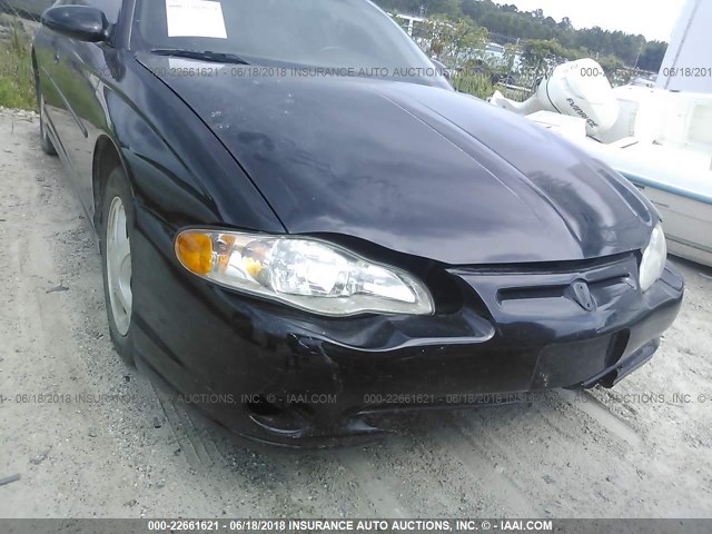2G1WX12K349200174 - 2004 CHEVROLET MONTE CARLO SS შავი ფოტო 6