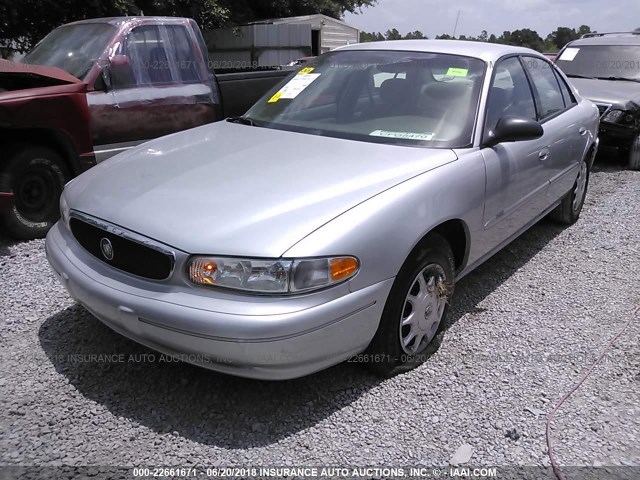 2G4WS52J531153887 - 2003 BUICK CENTURY CUSTOM SILVER photo 2