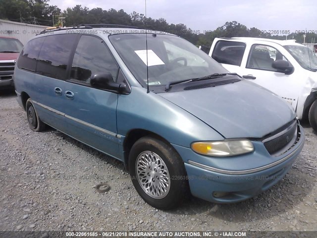 1C4GP54L3TB312575 - 1996 CHRYSLER TOWN & COUNTRY  BLUE photo 1