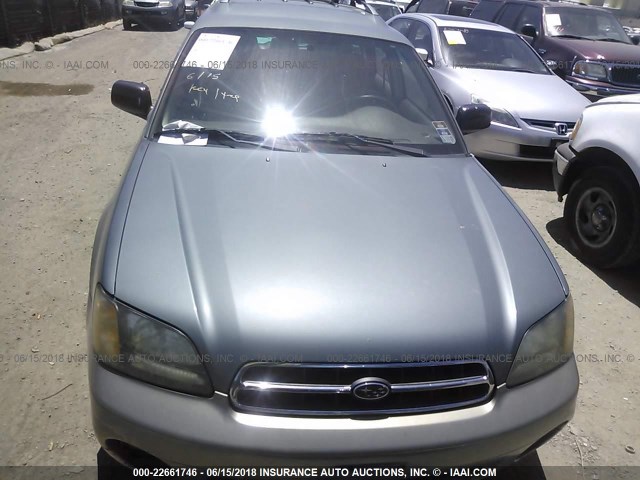4S3BH675026627741 - 2002 SUBARU LEGACY OUTBACK AWP 绿色 照片 6