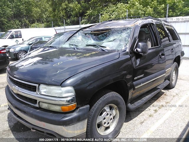 1GNEK13Z93R249307 - 2003 CHEVROLET TAHOE K1500 GRAY photo 2