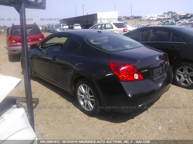 1N4BL24E98C163795 - 2008 NISSAN ALTIMA 3.5SE BLACK photo 3