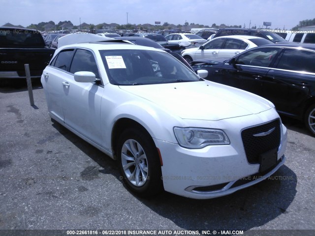 2C3CCAAGXFH796626 - 2015 CHRYSLER 300 LIMITED WHITE photo 1