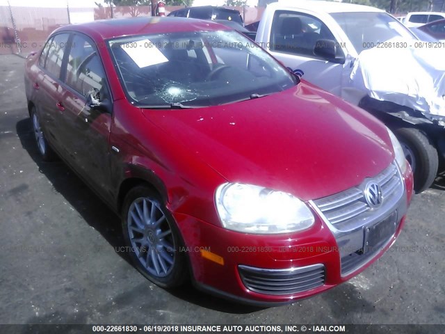 3VWRA71K08M169017 - 2008 VOLKSWAGEN JETTA WOLFSBURG 红色 照片 1