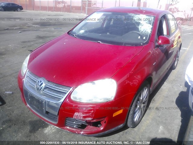 3VWRA71K08M169017 - 2008 VOLKSWAGEN JETTA WOLFSBURG 红色 照片 2