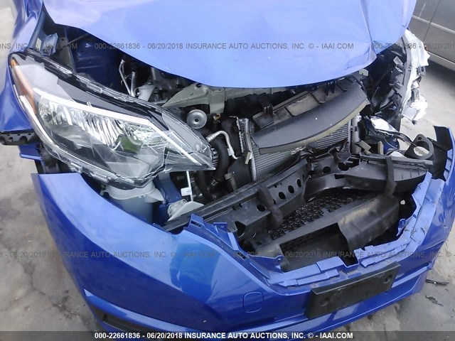 3N1CE2CP5HL378240 - 2017 NISSAN VERSA NOTE S/S PLUS/SV/SL/SR BLUE photo 6