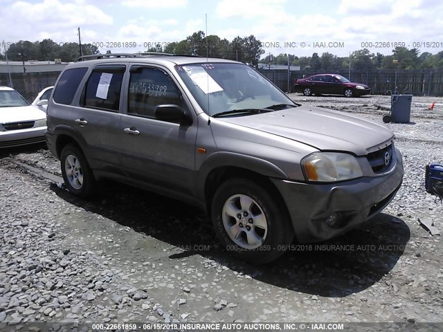 4F2CU08181KM63430 - 2001 MAZDA TRIBUTE LX/ES BROWN photo 1