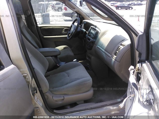 4F2CU08181KM63430 - 2001 MAZDA TRIBUTE LX/ES 棕色 照片 5