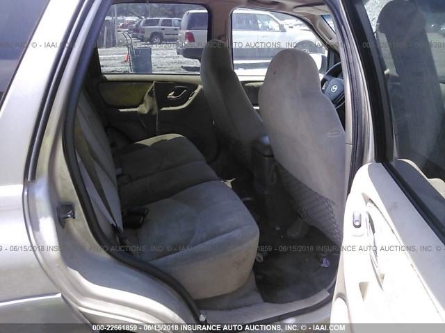 4F2CU08181KM63430 - 2001 MAZDA TRIBUTE LX/ES BROWN photo 8