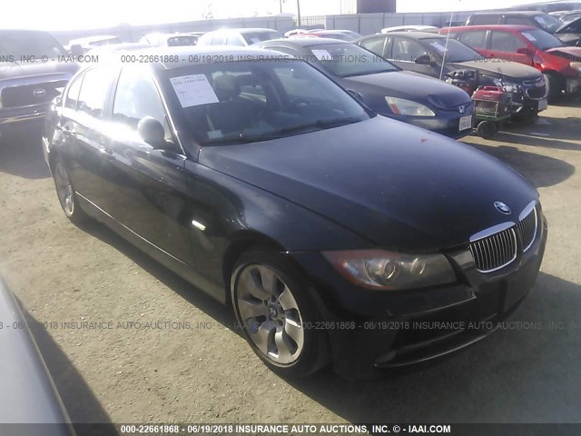 WBAVD33516KV65631 - 2006 BMW 330 XI BLACK photo 1