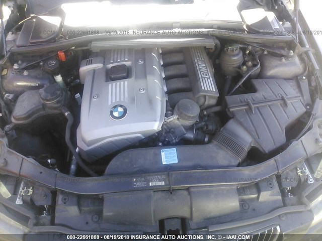 WBAVD33516KV65631 - 2006 BMW 330 XI BLACK photo 10