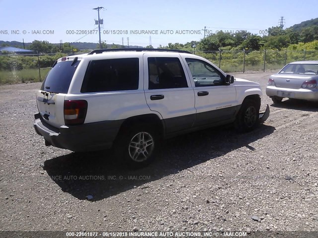1J4GW48S04C299675 - 2004 JEEP GRAND CHEROKEE LAREDO/COLUMBIA/FREEDOM 白色 照片 4