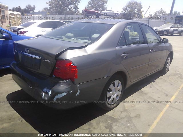 4T1BE32K24U811075 - 2004 TOYOTA CAMRY LE/XLE/SE Boz foto 4