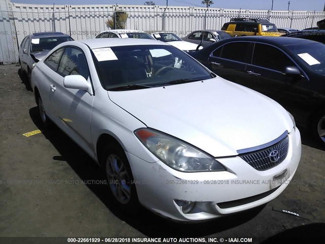 4T1CA38P75U057045 - 2005 TOYOTA CAMRY SOLARA SE/SLE თეთრი ფოტო 1