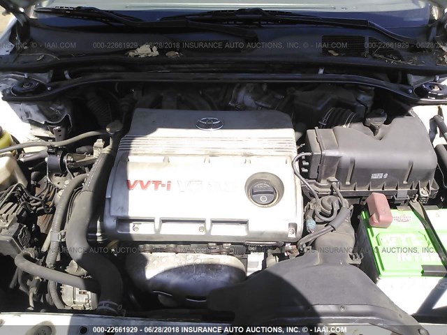 4T1CA38P75U057045 - 2005 TOYOTA CAMRY SOLARA SE/SLE თეთრი ფოტო 10