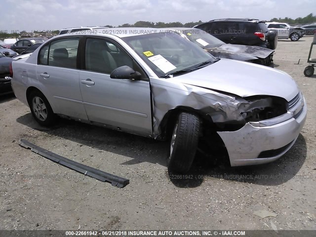 1G1ZT52885F287745 - 2005 CHEVROLET MALIBU LS ვერცხლისფერი ფოტო 1