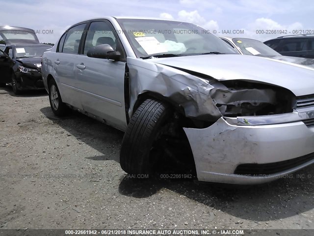 1G1ZT52885F287745 - 2005 CHEVROLET MALIBU LS ვერცხლისფერი ფოტო 6