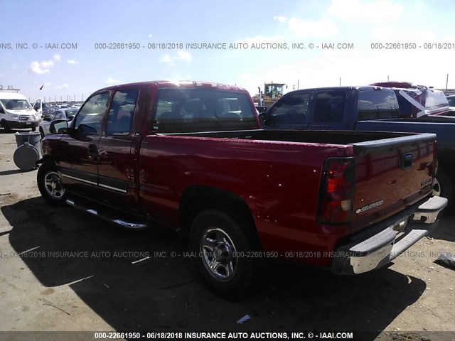 2GCEC19V131260997 - 2003 CHEVROLET SILVERADO C1500 RED photo 3