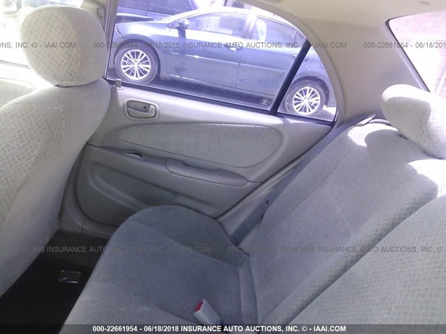 1NXBR12E4YZ322749 - 2000 TOYOTA COROLLA VE/CE/LE 蓝色 照片 8