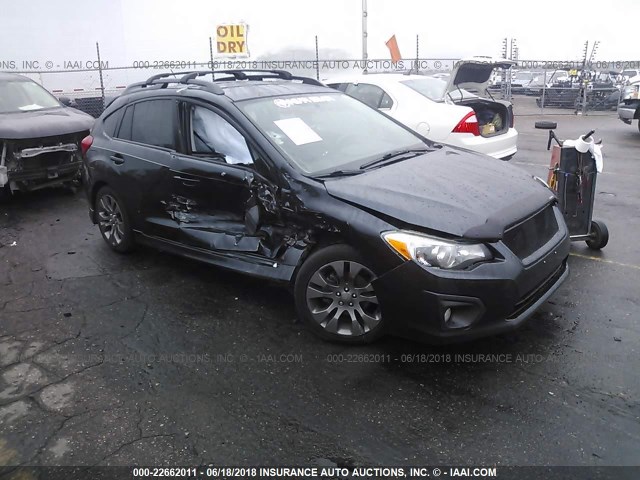 JF1GPAL65D2214286 - 2013 SUBARU IMPREZA SPORT PREMIUM GRAY photo 1