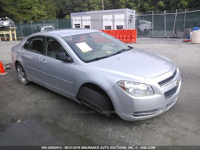 1G1ZG57BX9F233104 - 2009 CHEVROLET MALIBU LS SILVER photo 1
