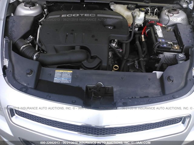 1G1ZG57BX9F233104 - 2009 CHEVROLET MALIBU LS SILVER photo 10