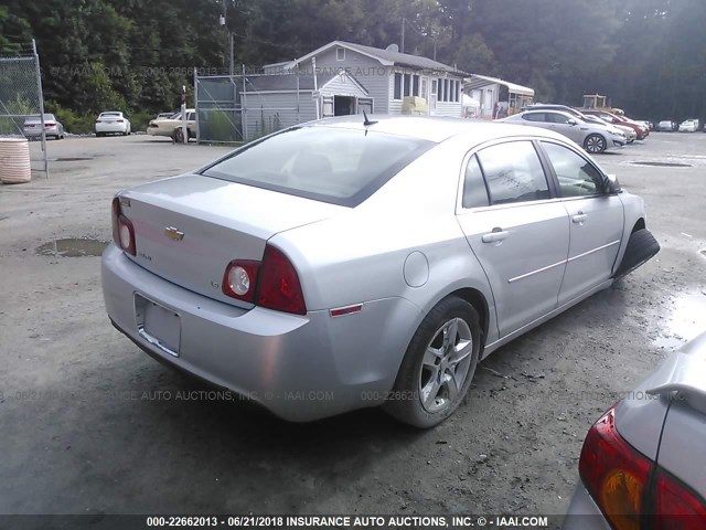 1G1ZG57BX9F233104 - 2009 CHEVROLET MALIBU LS SILVER photo 4