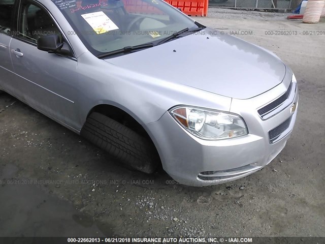 1G1ZG57BX9F233104 - 2009 CHEVROLET MALIBU LS SILVER photo 6